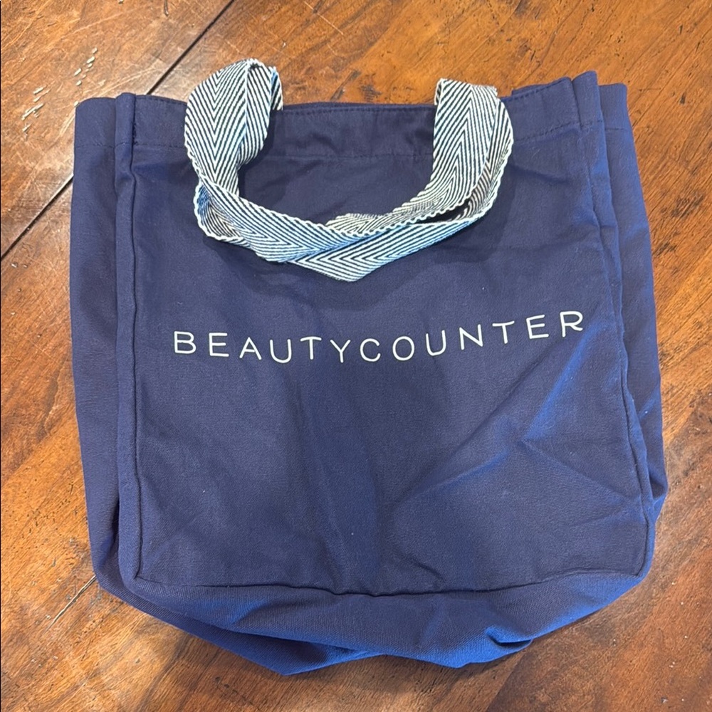 Beautycounter Navy Tote Bag